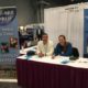 Dr. Roy Petel and Michelle Levine manned the AFDVI booth at the Greater New York Dental Meeting