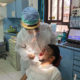 Dr. Yulia with a patient at DVI Clinic